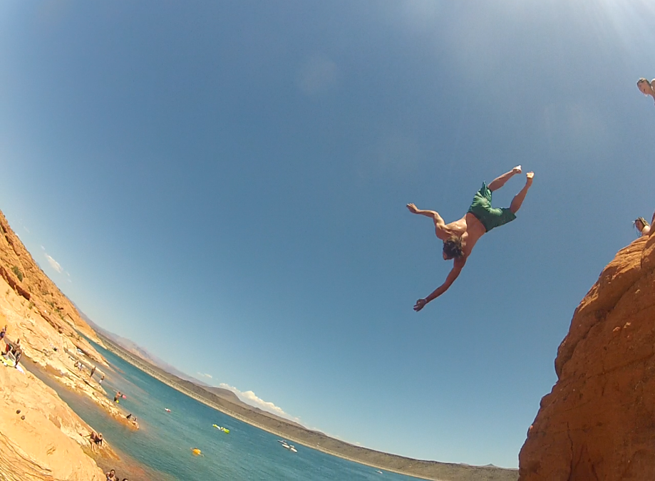 Canyon's Adventure Craze Sand Hollow Cliff Jumping
