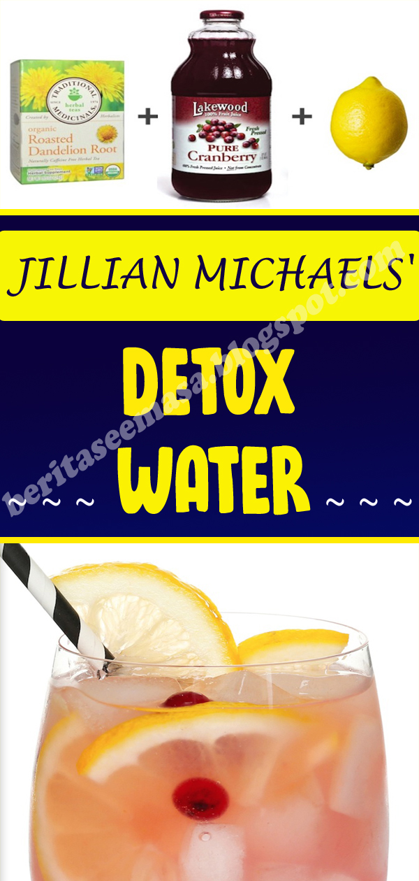 Jillian Michaels’ Weight Loss Detox Water nutrition health