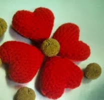 PATRON GRATIS CORAZON AMIGURUMI