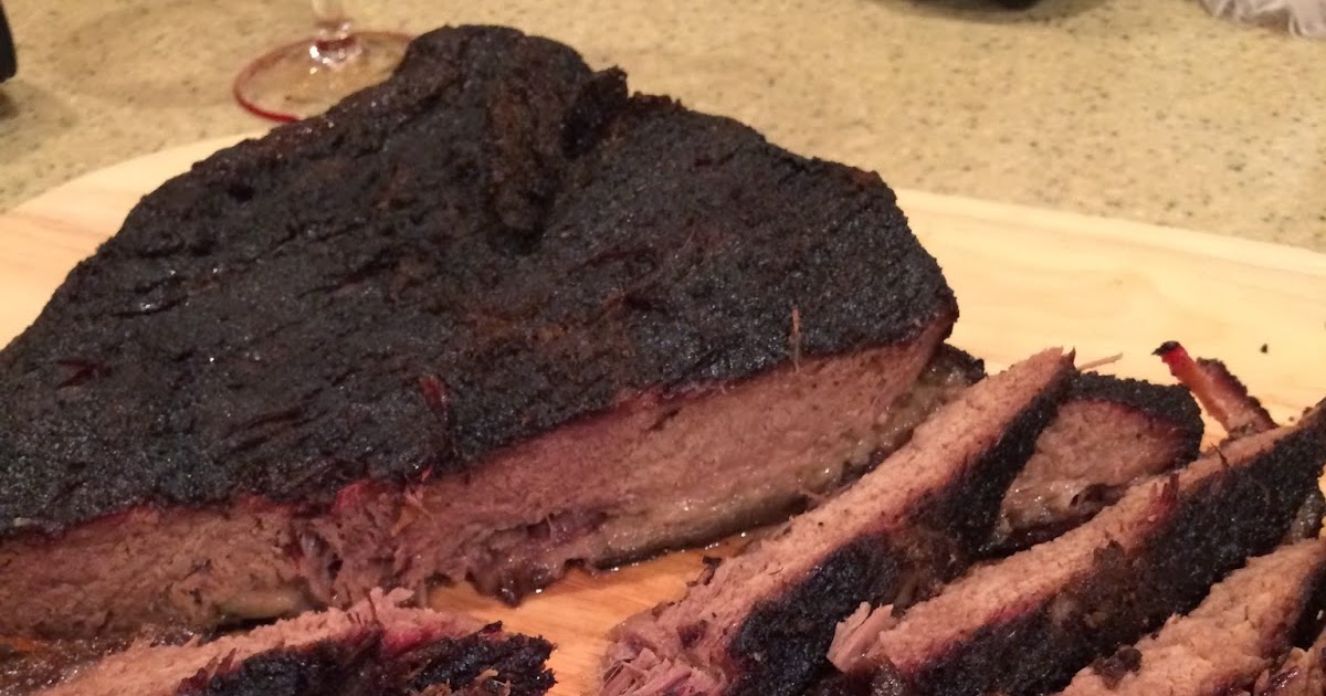 Weekend Food Project: Brisket on the Big Green Egg - Updated 5.0