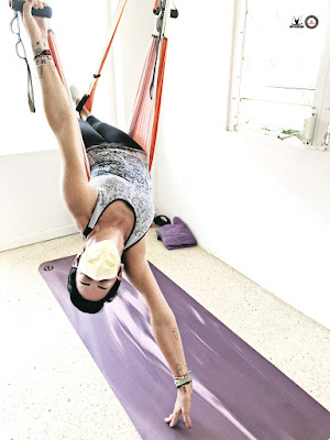 clases yoga aéreo