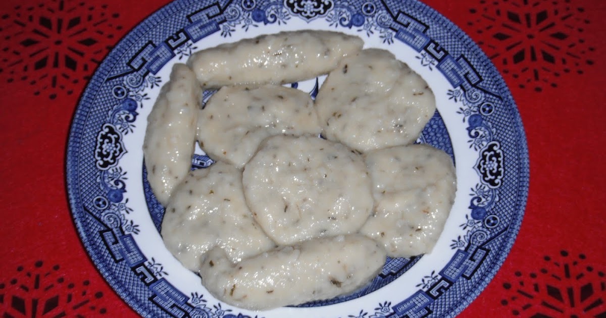 Food and Snacks Cooked Mixed Herbs Dumplings