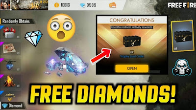 Cara Mendapat Diamond Gratis Free Fire