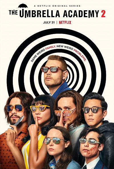 The Umbrella Academy (2020) [Season 2] 720p | 480p  [Dual Audio] [Hindi ORG – English] WEB-HDRip x264 Esubs