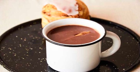 Where was hot chocolate invented?