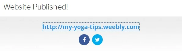 My-Yoga-Tips is published now on weebly