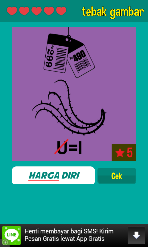 Kunci Jawaban TEBAK GAMBAR Level 1-9 beserta Gambar