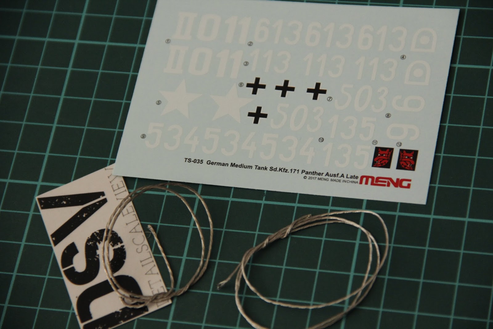 Meng 1/35 Panther Ausf.A Late (TS-035) - DetailScaleView