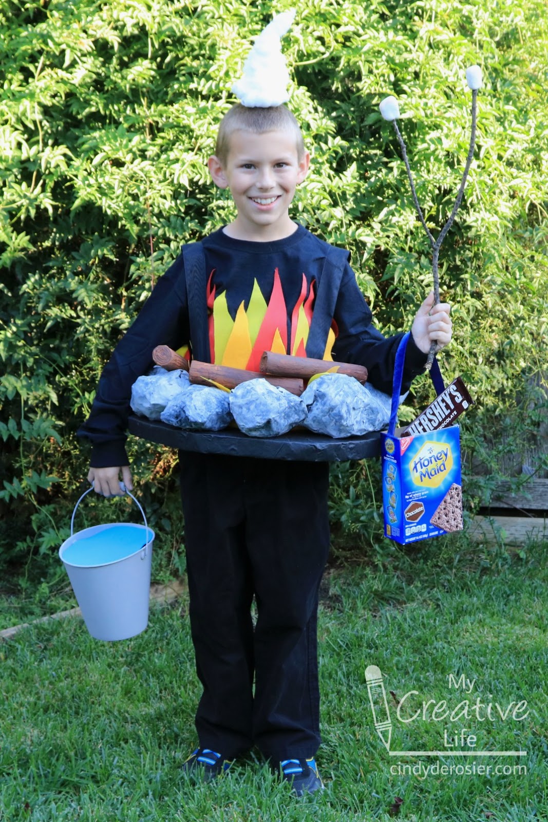 Cindy deRosier My Creative Life Halloween 2016 Campfire Costume