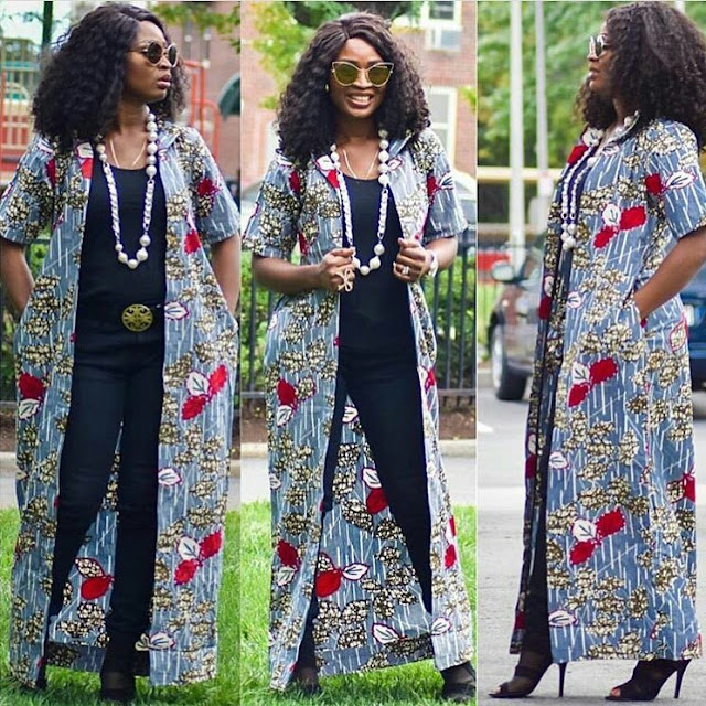 40 Ankara Kimono Styles 2018 That are Stylish and Classic for Beautiful ...