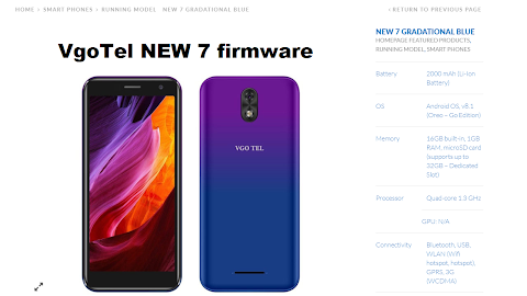 VgoTel NEW 7 official firmware