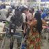 People In Abuja Rushes Food Items In Shopping Mall