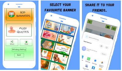 Top 3 BJP Banner Maker Apps in Google Play Store