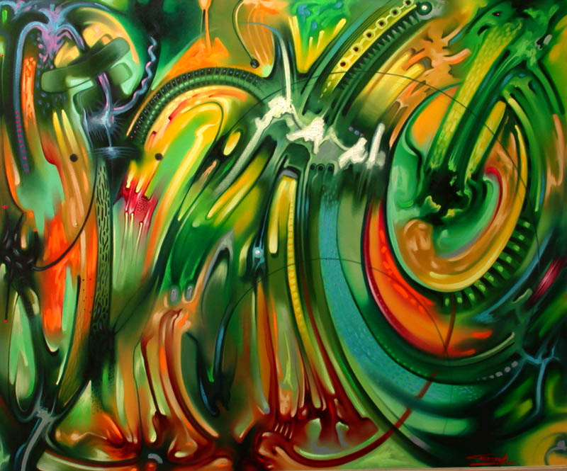 Pinturas Cuadros Decorativos Abstractos Oleos Alto Relieve