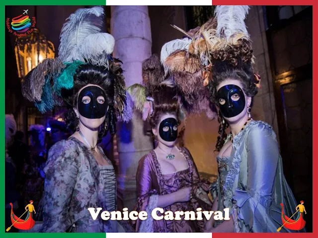 Venice Carnival... a history behind masks !!