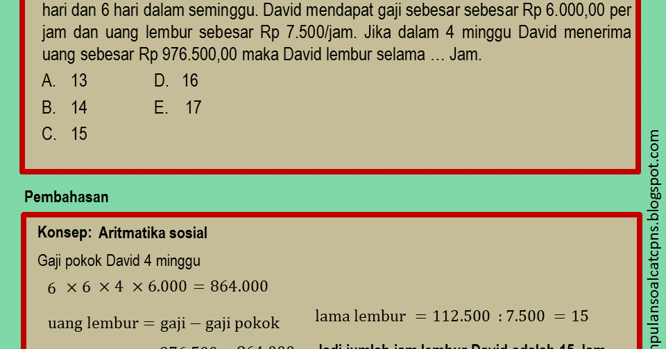 Soal Tes Indomaret Dan Jawabannya 2019 Top Contoh Soal