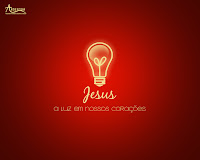 Imagem de jesus a luz em nosso corações