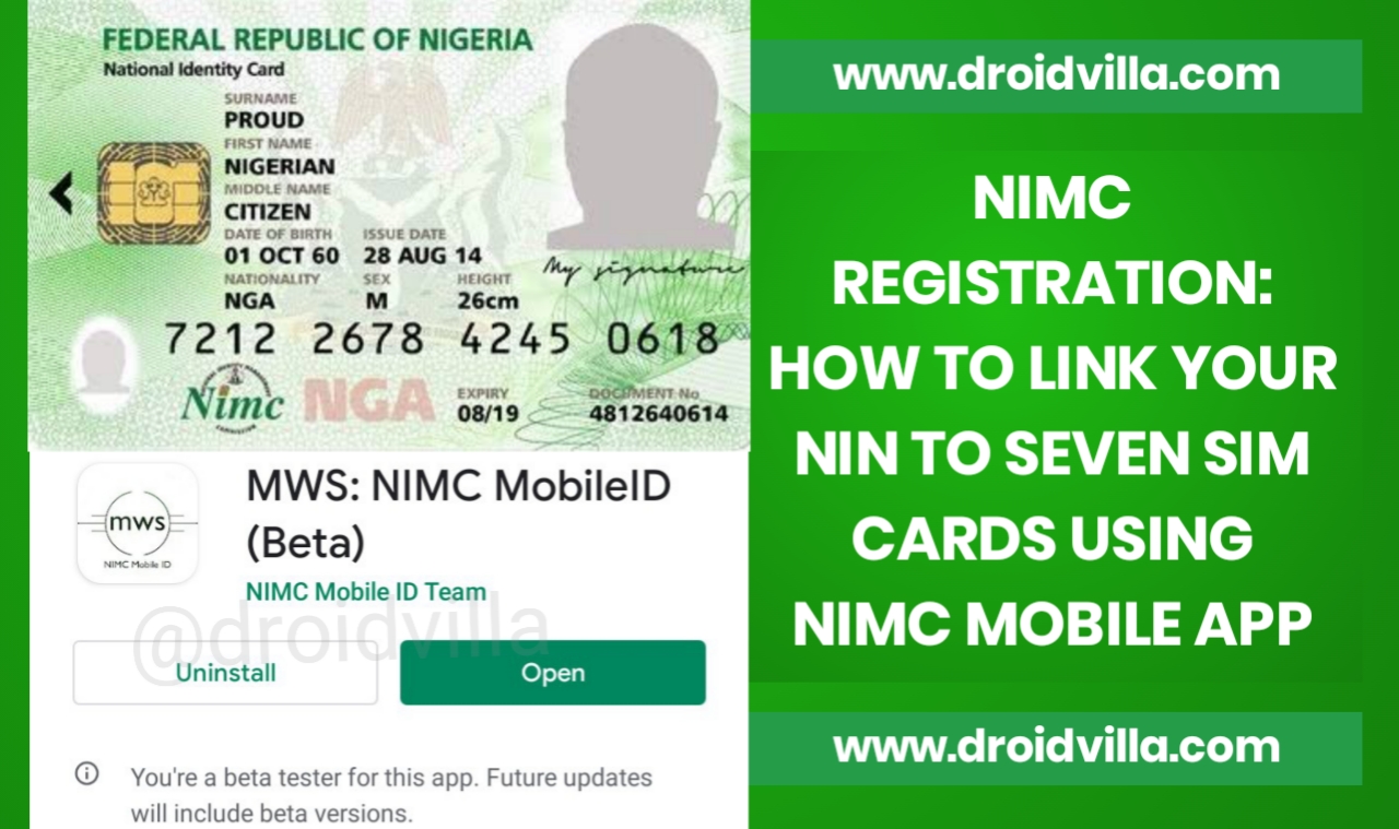 nimc-registration-how-to-link-upto-seven-sim-cards-to-one-nin-using-nimc-mobile-android-apk-app-droidvilla-technology-solution-android-apk-phone-reviews-technology-updates-tipstricks