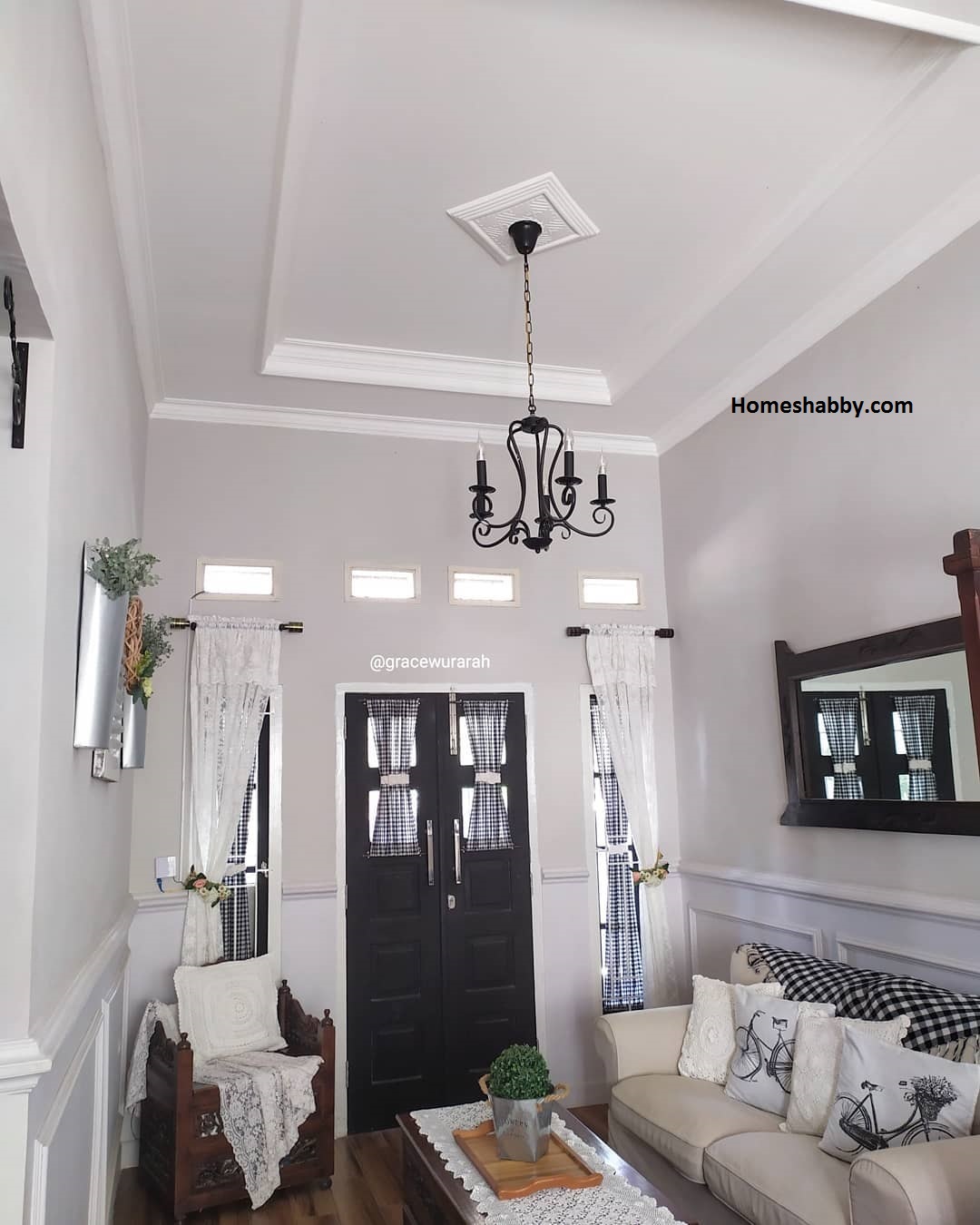 7 Desain Plafon Ruang Tamu Minimalis Modern Ukuran 3 x 3 M ~ Homeshabby