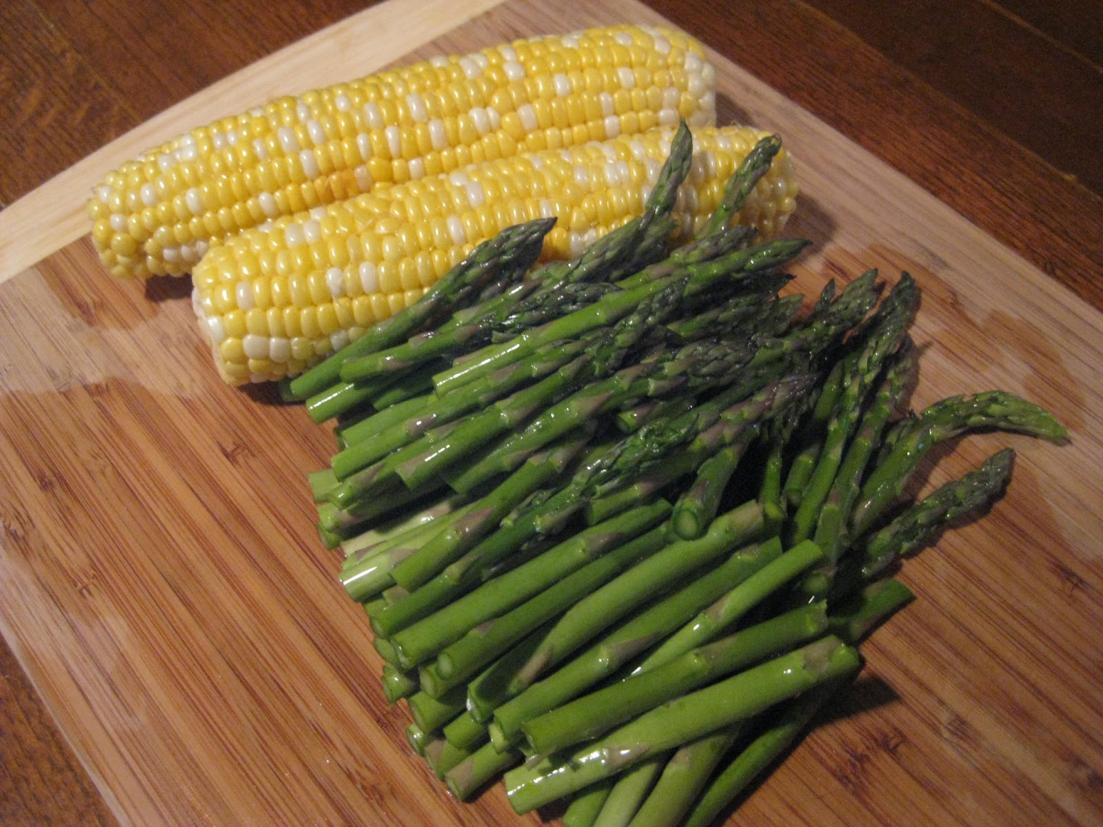 Sweet Tea & Stilettos Asparagus + Corn Salad