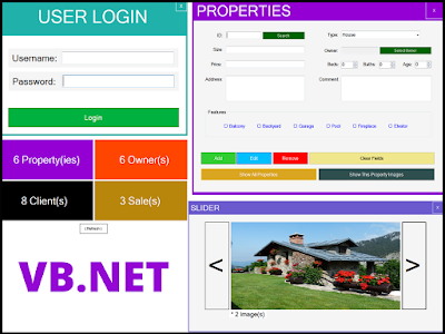 VB.Net - Real Estate Management System