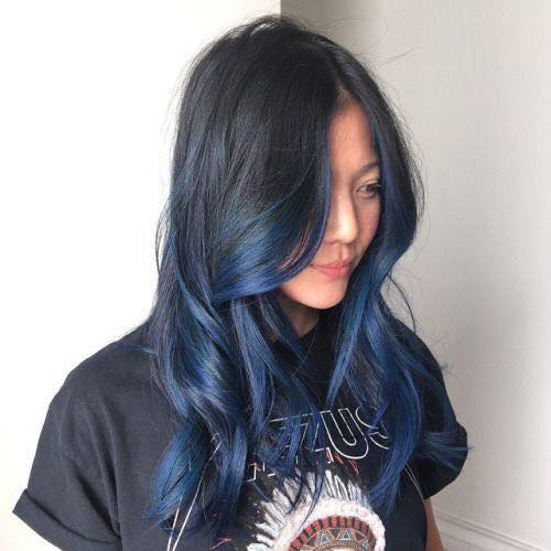 25 Dark Blue Hair Colors for Women  Get A Unique Style