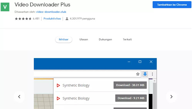 5 Ekstensi Google Chrome Terbaik Untuk Download Video-2 5 Ekstensi Google Chrome Terbaik Untuk Download Video-2