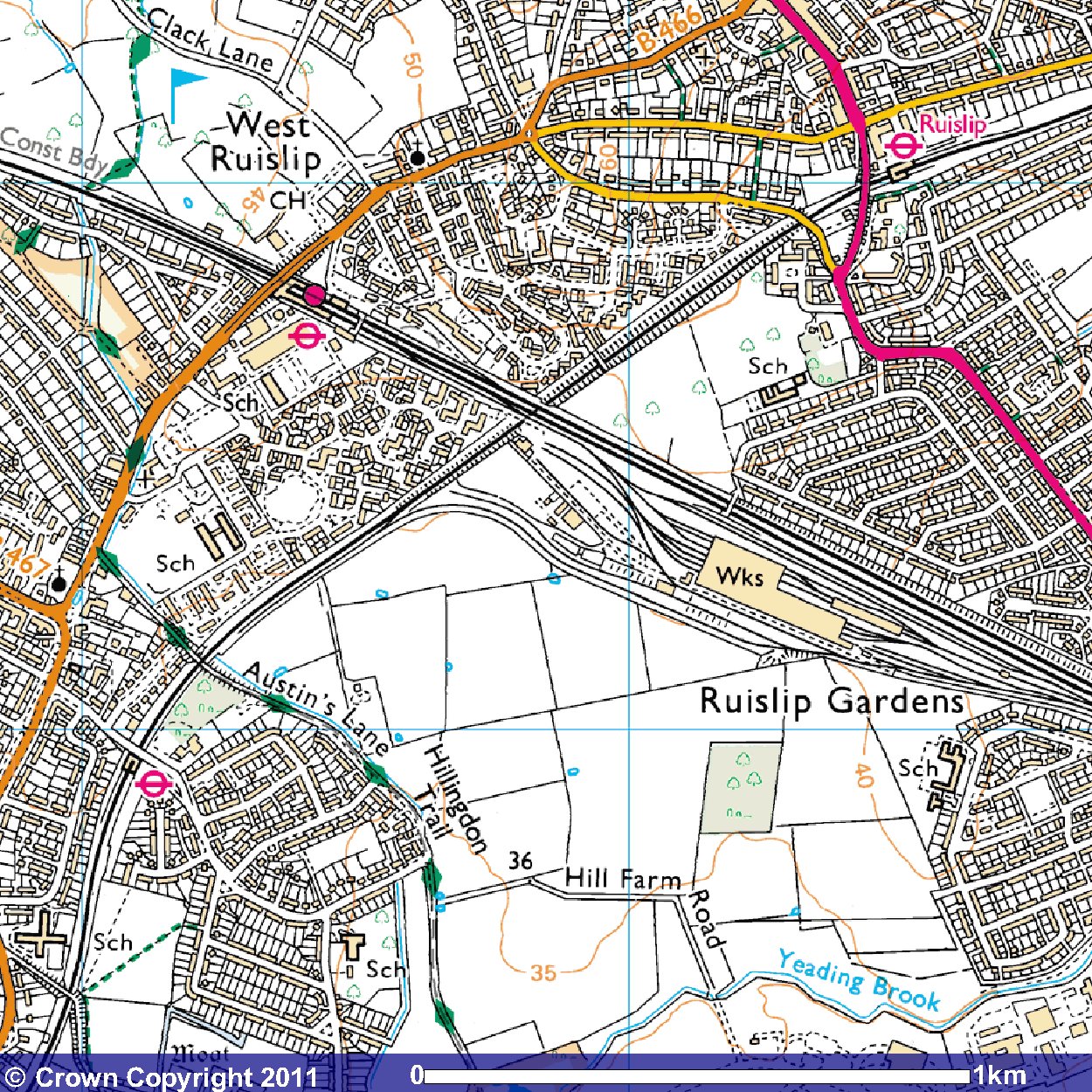 North By North West Ruislip London Reconnections