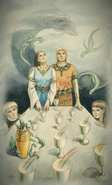 10 of Cups - Celtic Dragon Tarot 