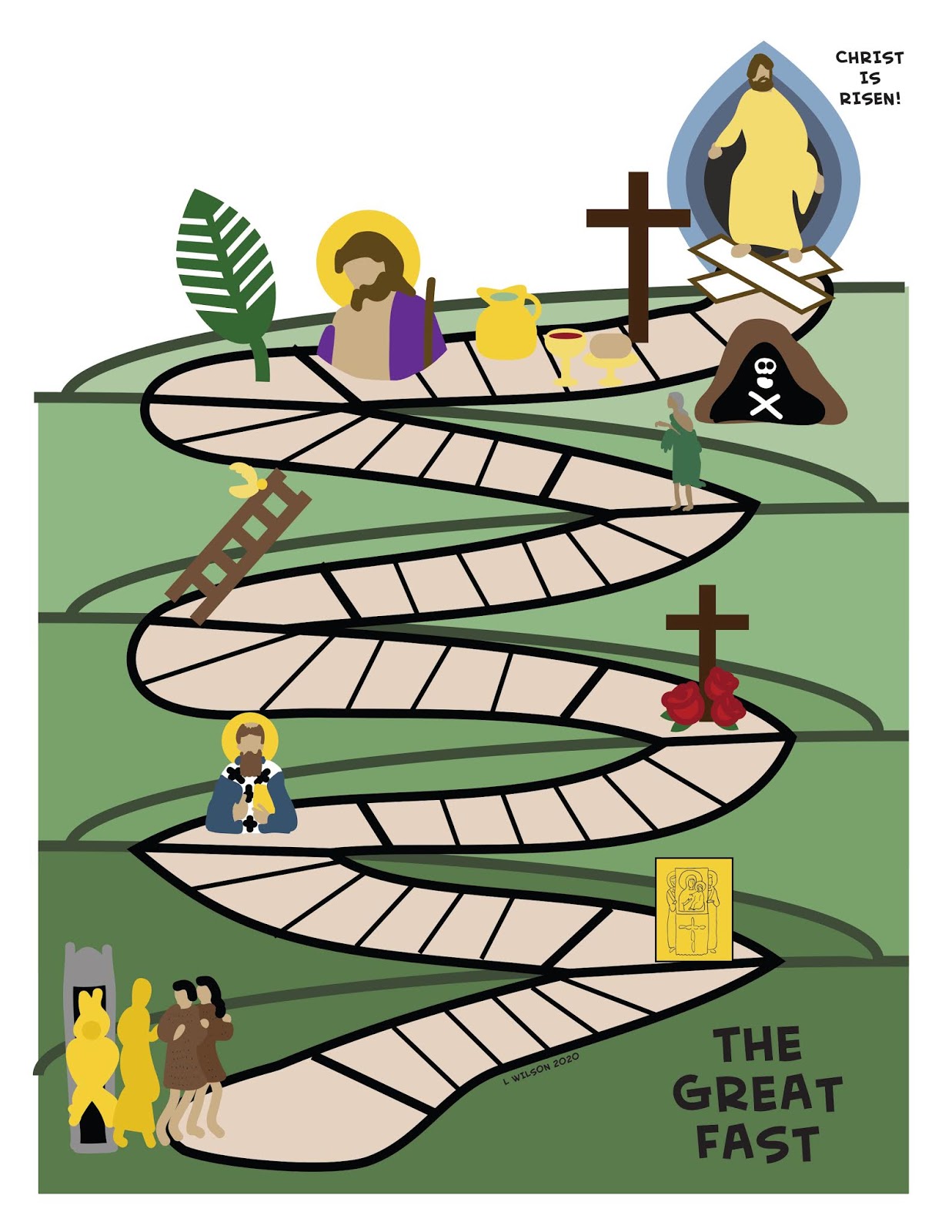 Many Mercies New Great Lent Calendar