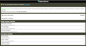 Using Socrative in Class