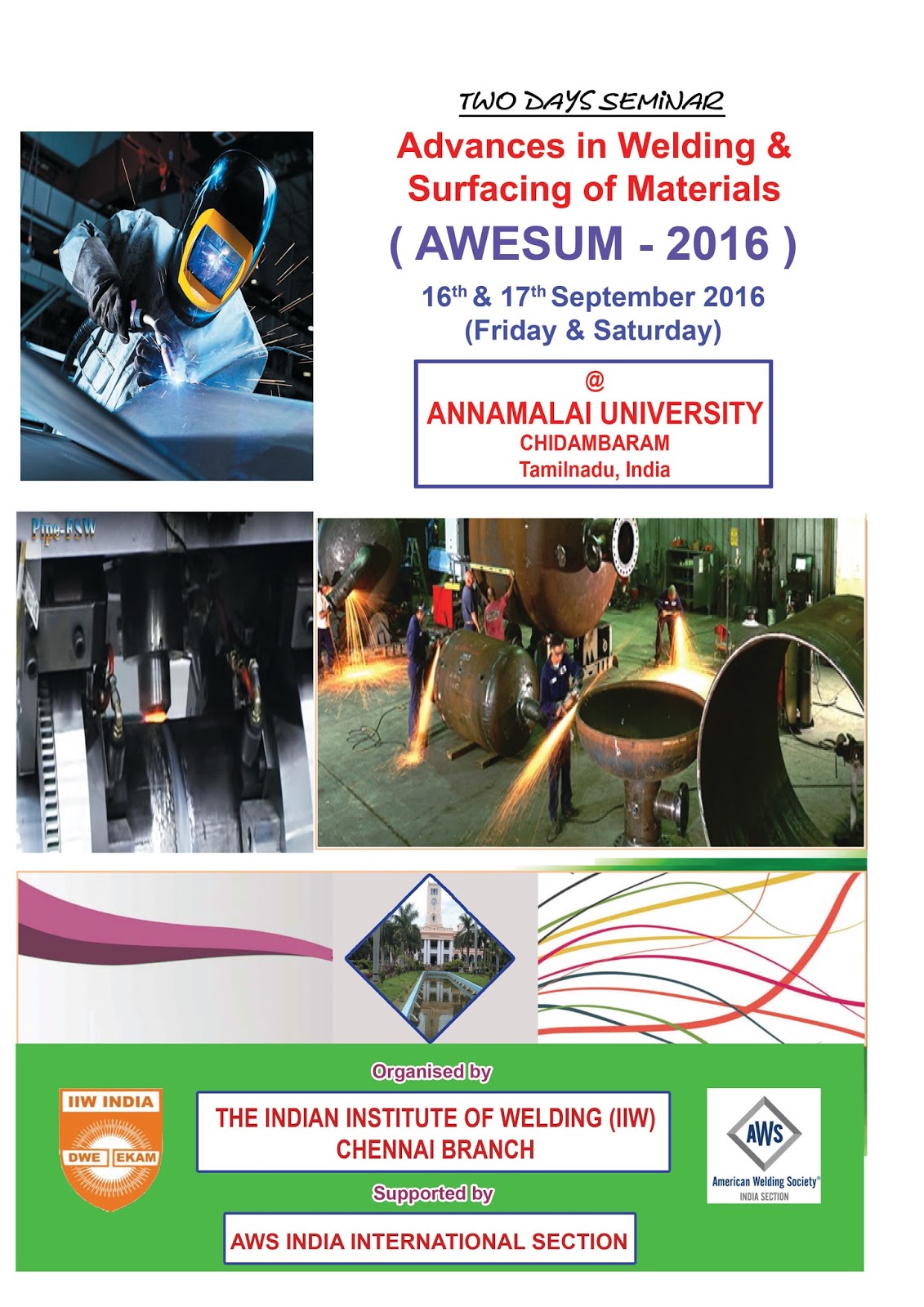 Seminar on "Advances in Welding & Surfacing of Materials" organised by