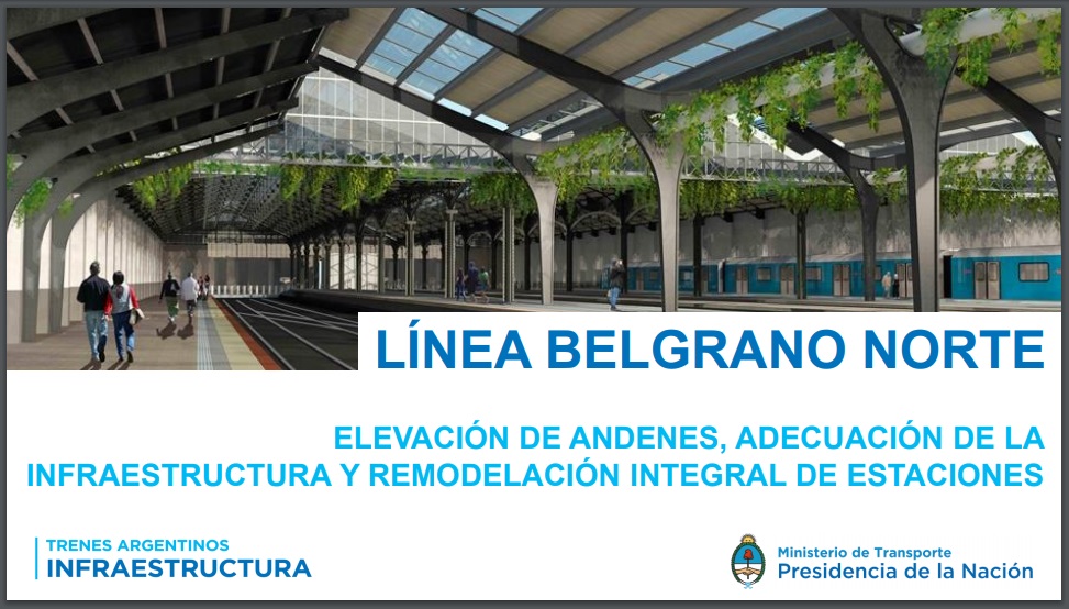 A.P.D.F.A. apoyando el crecimiento y desarrollo de la Linea Belgrano Norte Metropolitana.