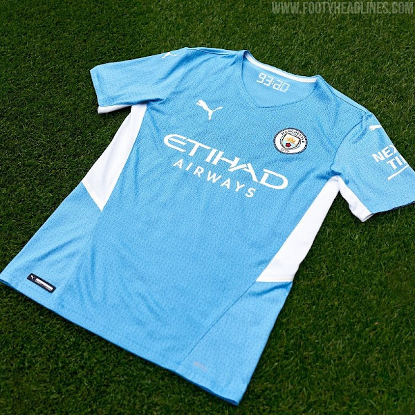 Manchester City 2122 Home Kit Released Footy Headlines