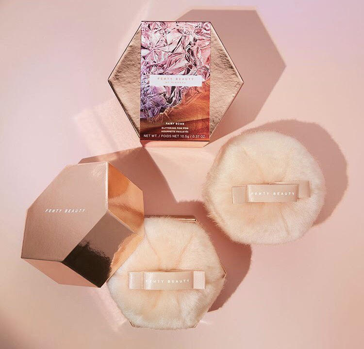 FENTY BEAUTY BODY LAVA & FAIRY BOMB GLITTERING POM POM | ALITTLEKIRAN