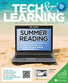 Tech & Learning. Ideas and tools for ED Tech leaders 36-11 - June & July 2016 | ISSN 1053-6728 | TRUE PDF | Mensile | Professionisti | Tecnologia | Educazione
For over three decades, Tech & Learning has remained the premier publication and leading resource for education technology professionals responsible for implementing and purchasing technology products in K-12 districts and schools. Our team of award-winning editors and an advisory board of top industry experts provide an inside look at issues, trends, products, and strategies pertinent to the role of all educators –including state-level education decision makers, superintendents, principals, technology coordinators, and lead teachers.