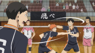 ハイキュー!! アニメ 2期18話 日向翔陽 影山飛雄 | HAIKYU!! Karasuno vs Wakutani minami