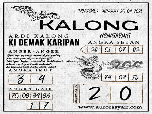 PREDIKSI HK SYAIR HK BOCORAN HK ATIRAL 2021