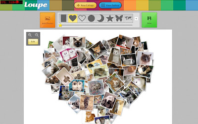 loupe make collage in any shape