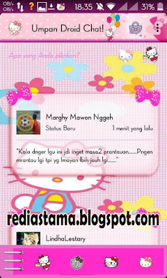 BBM Hello Kitty Theme Droid Chat v4.7.05 BBM Hello Kitty Theme Droid Chat v4.7.05