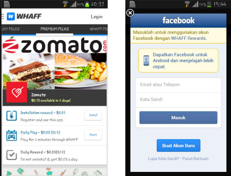Cara Mendapatkan uang di Android Cara Mendapatkan uang di Android