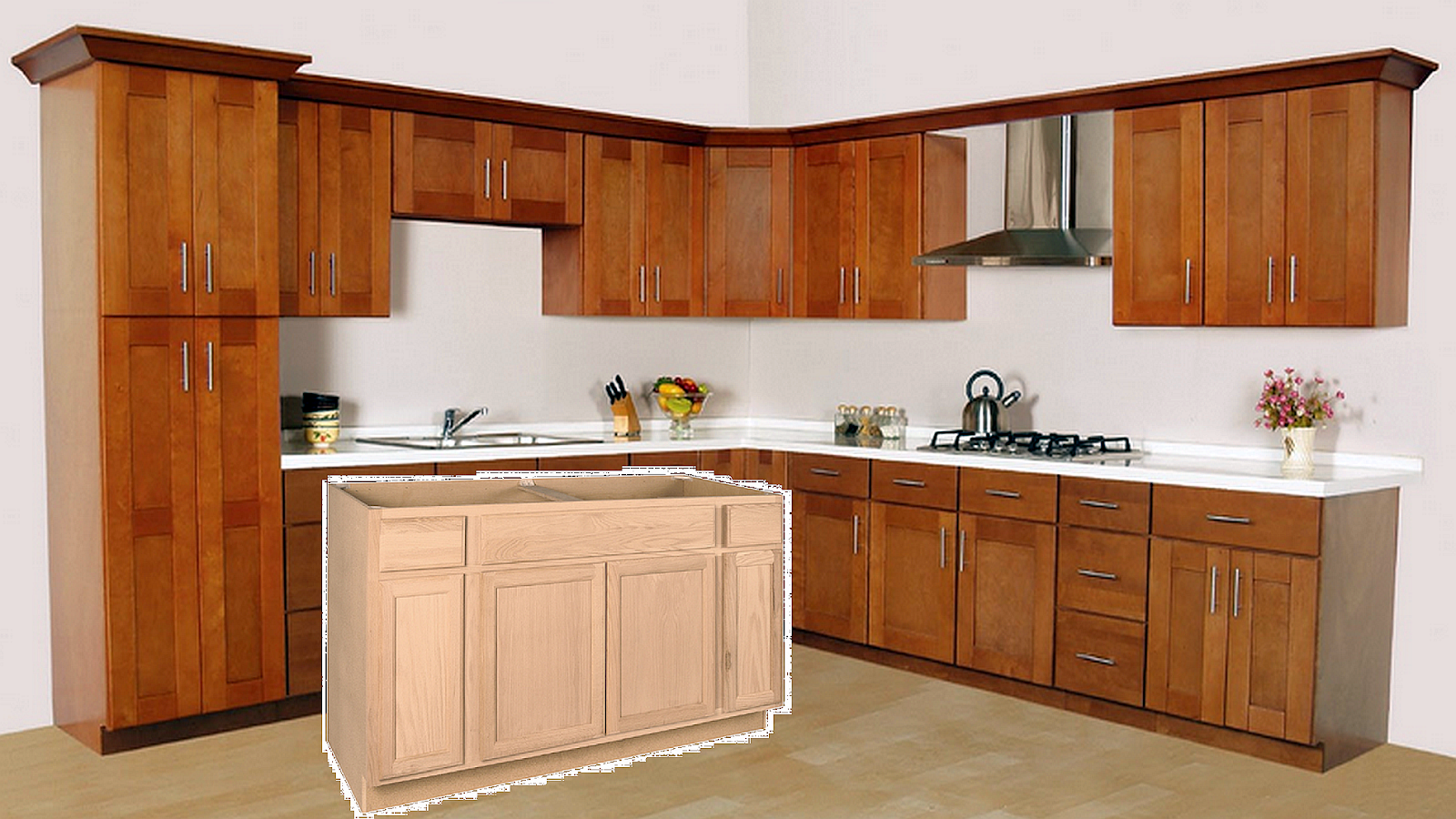 How To Paint Unfinished Kitchen Cabinets Mycoffeepot Org