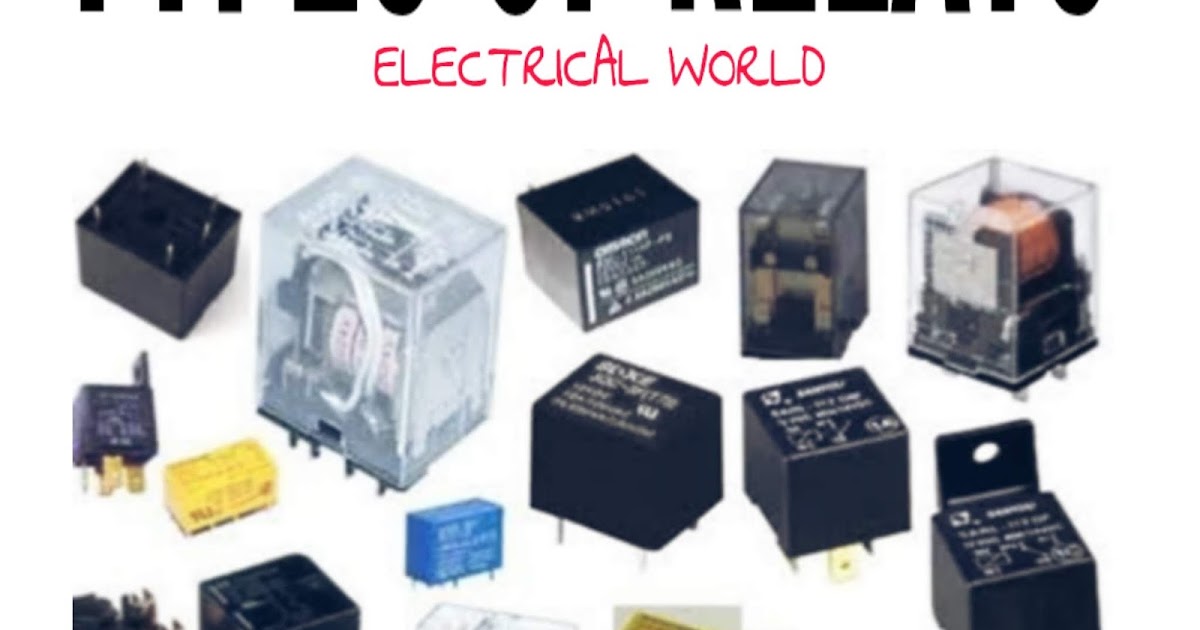DIFFERENT TYPES OF RELAYS THEIR CONSTRUCTION & OPERATION