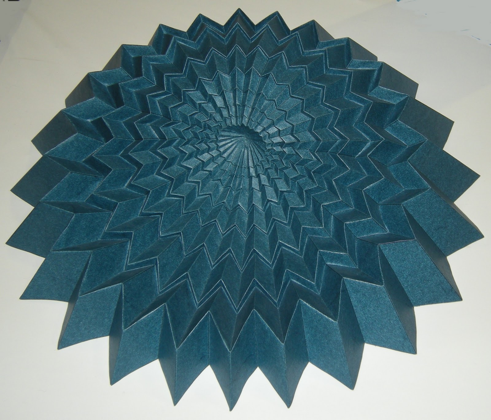 The Mathematical Tourist: Pleated Cone