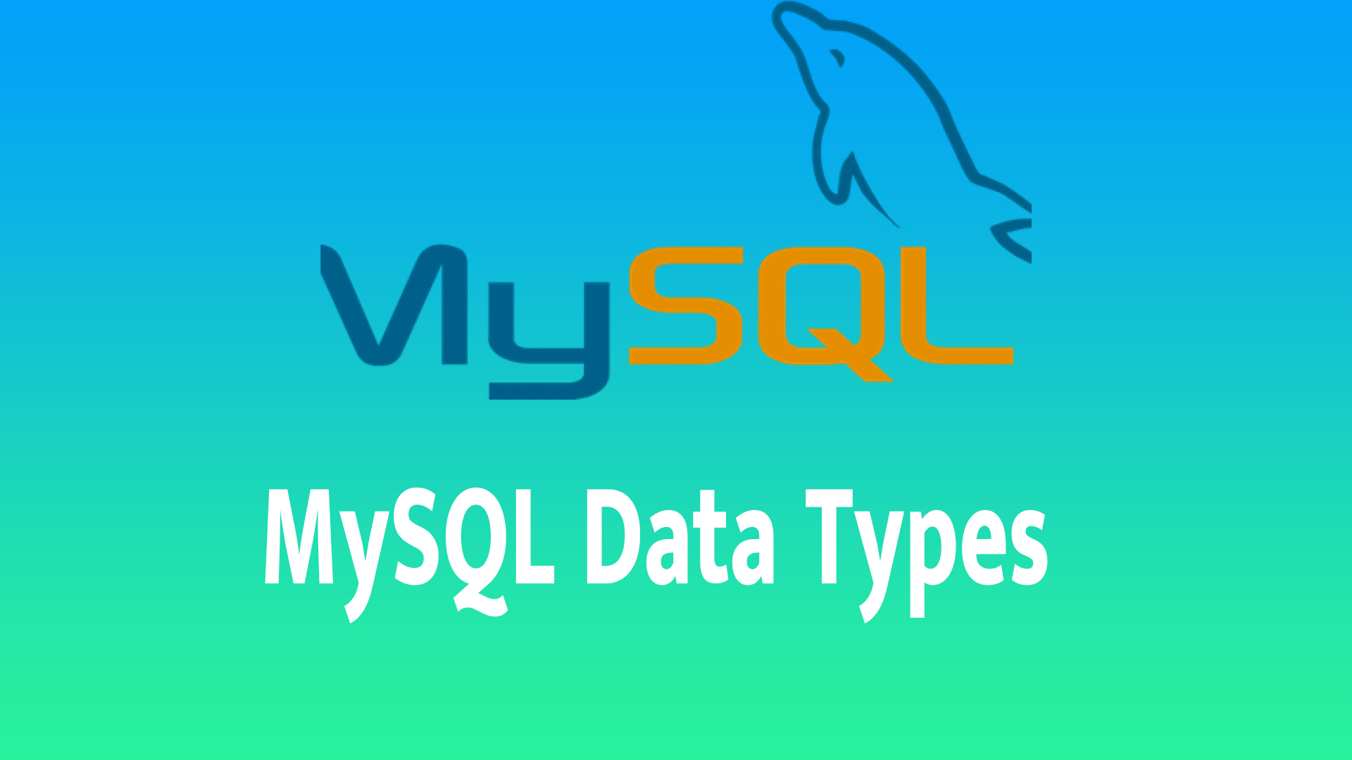 MySQL Data Types