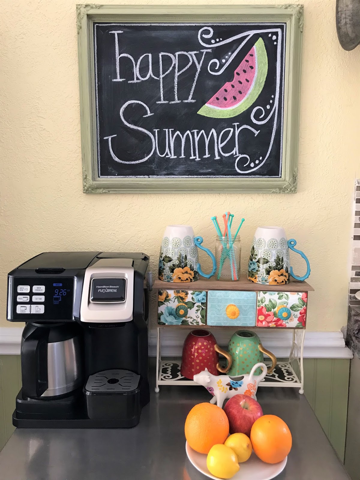 Clover House Easy Summer Chalkboard Art