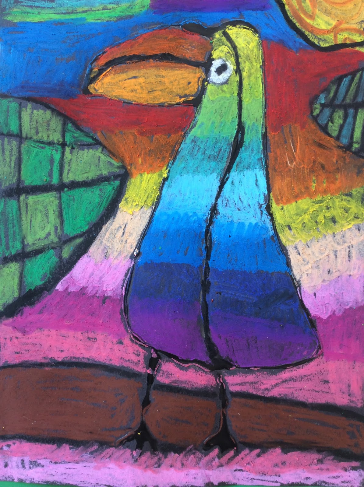 Mead Primary: Rainforest Animal Art