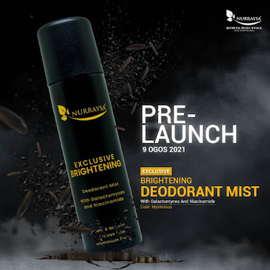 Exclusive Brightening Deodorant Mist For Men