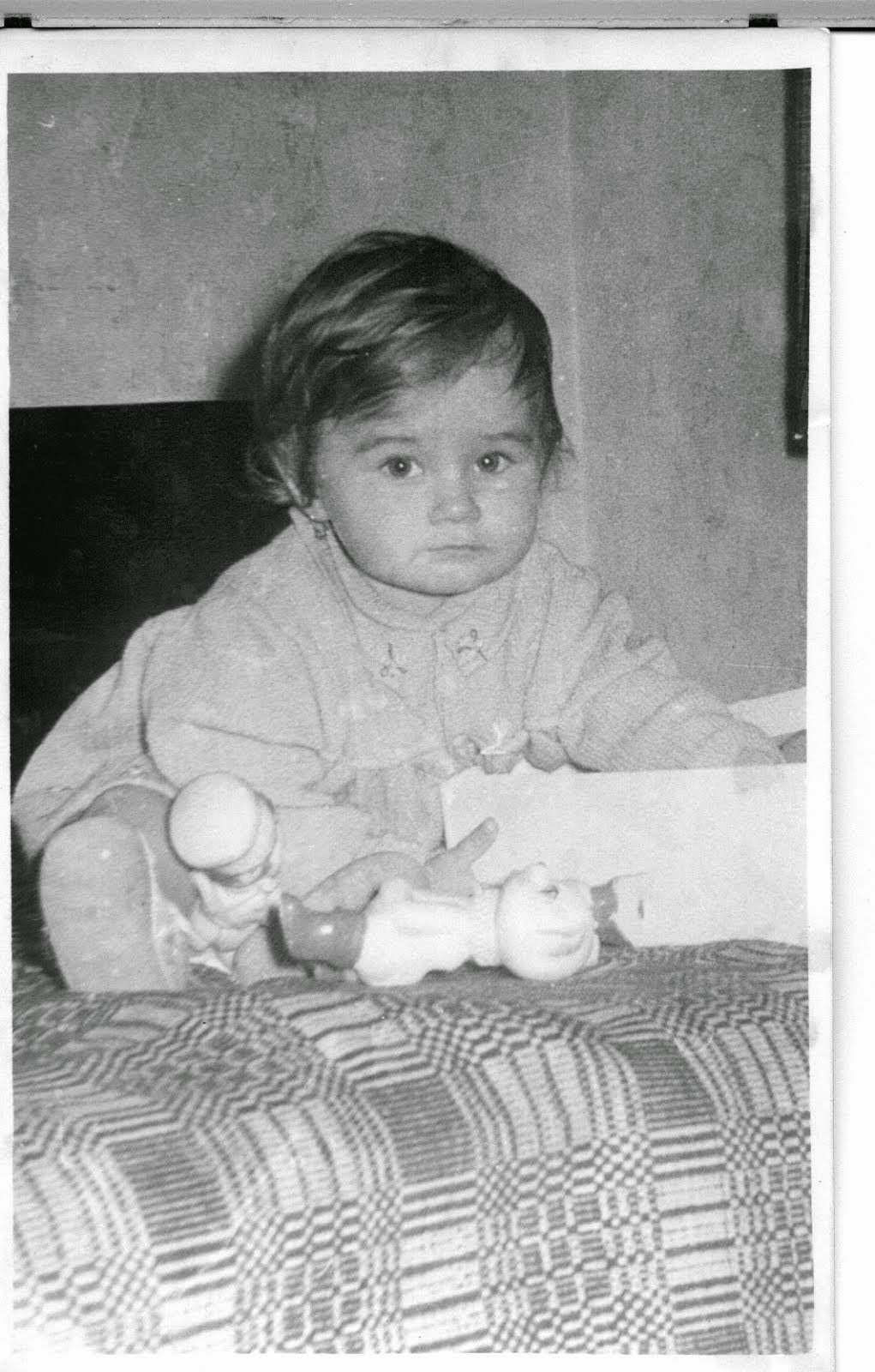 Olivia Maria Marcov 1968 1969 in Str Sebastian Bucharest Romania la bunica mea Jeana Mardale
