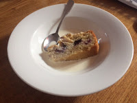 Bakewell Cake as pudding